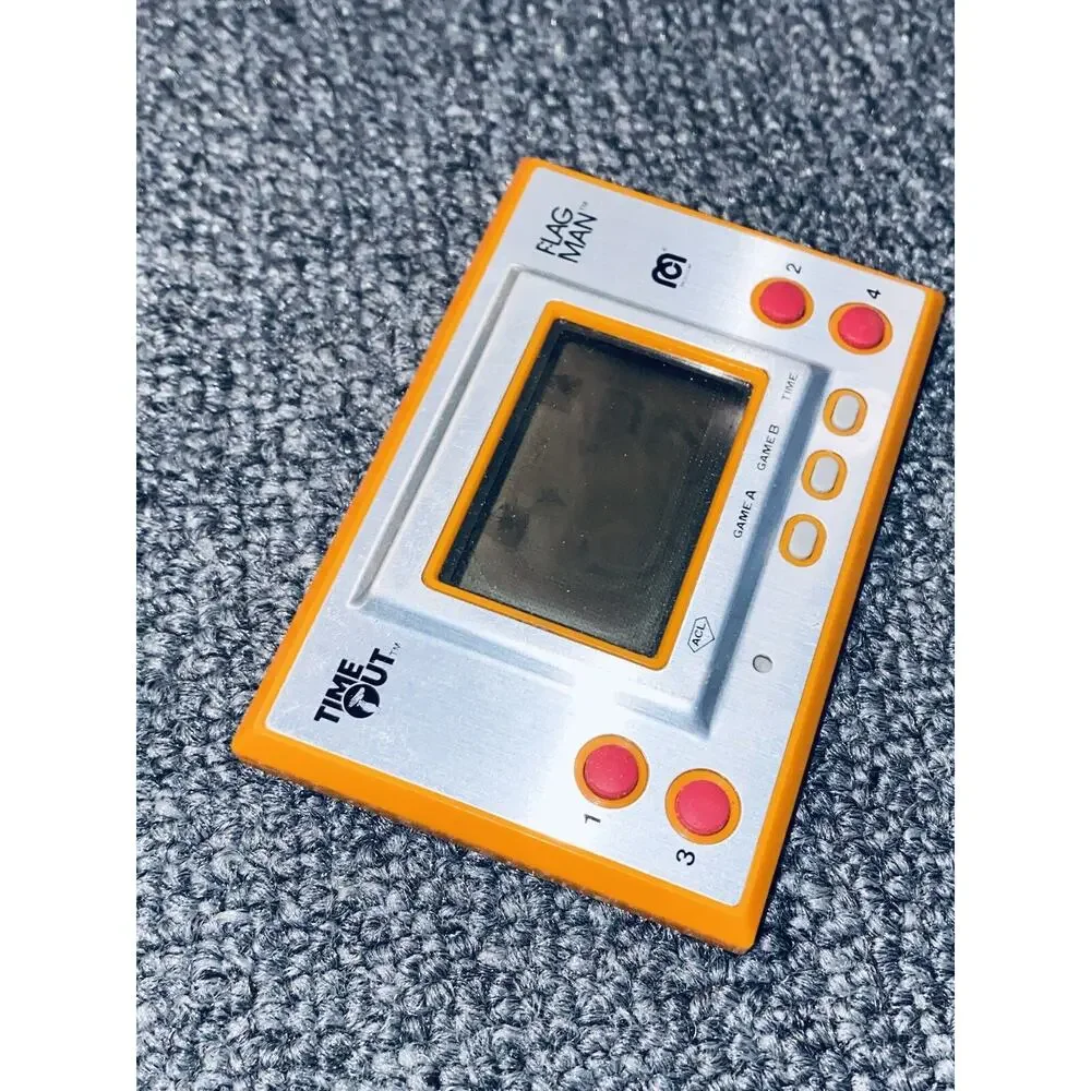 Nintendo Game & Watch Time Out Flag Man / Flagman Mego 1980 Electronic Handheld